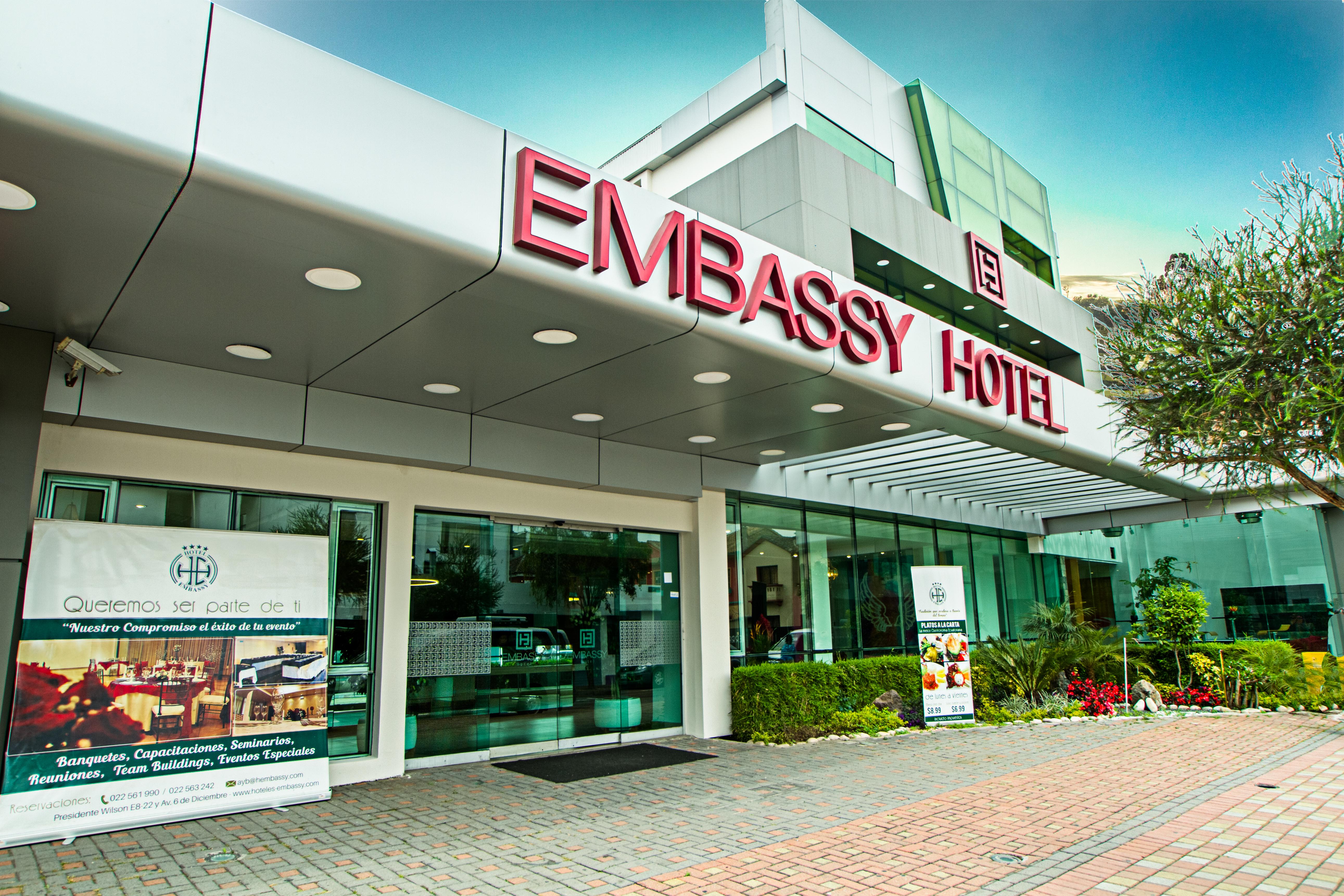 Hotel Embassy Quito Exterior foto